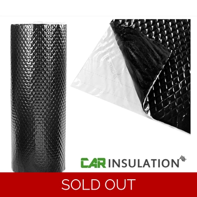 Sound Deadening Roll Mat PeaceMAT XR Black Car or Van Noise Dampening, 3m